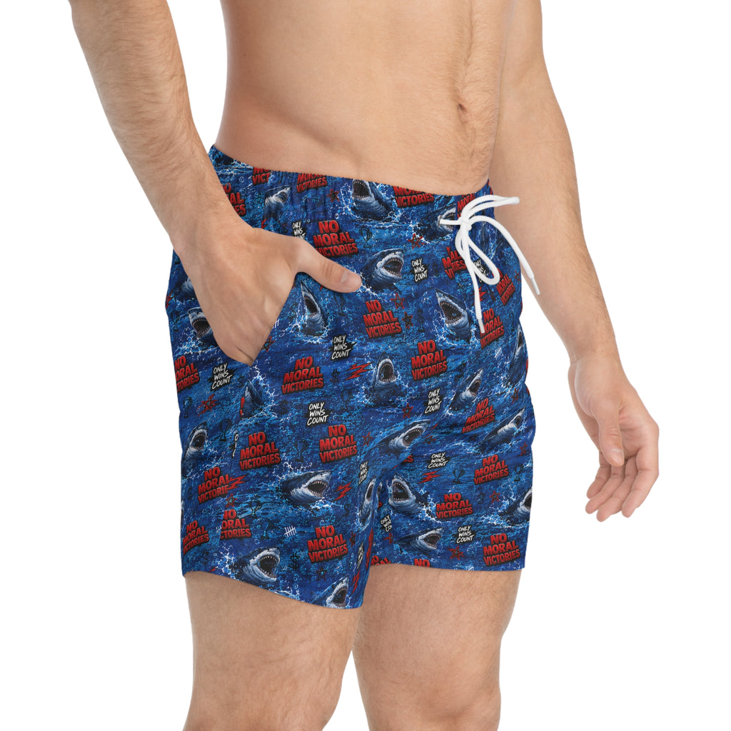 Be A Shark - Swim Trunks